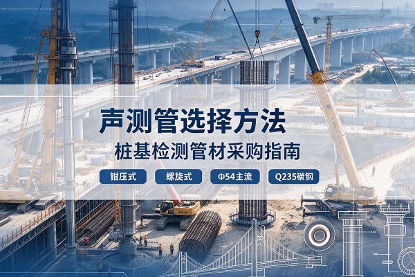 济阳声测管选型标准