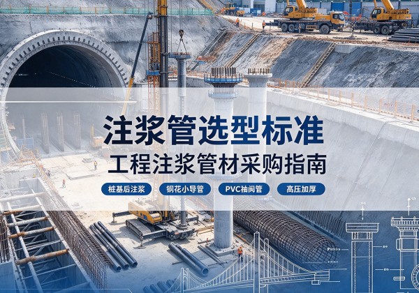 济阳注浆管选型标准